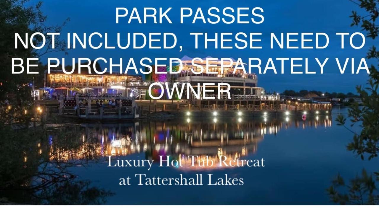Luxury Hot Tub Retreat Villa Tattershall Exterior foto