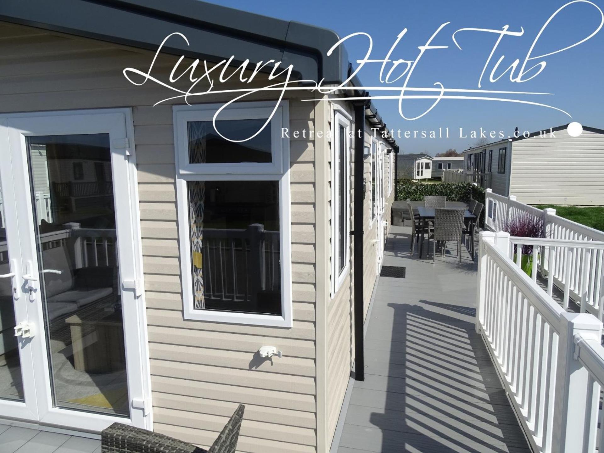Luxury Hot Tub Retreat Villa Tattershall Exterior foto